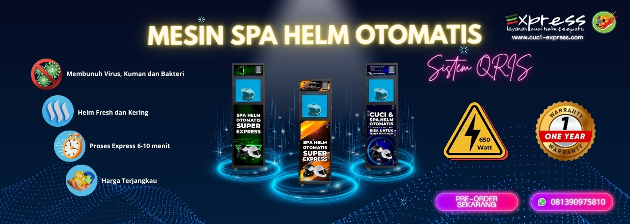 SpaHelm.id Mesin Spa Helm Otomatis